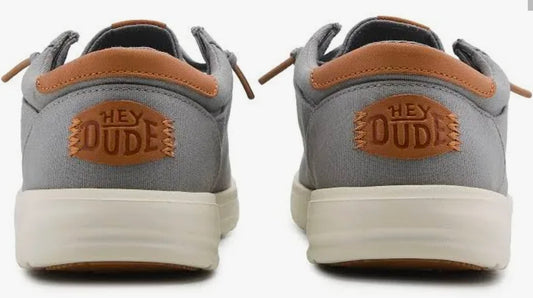 HEY DUDE PAUL CANVAS MONUMENT GREY 7