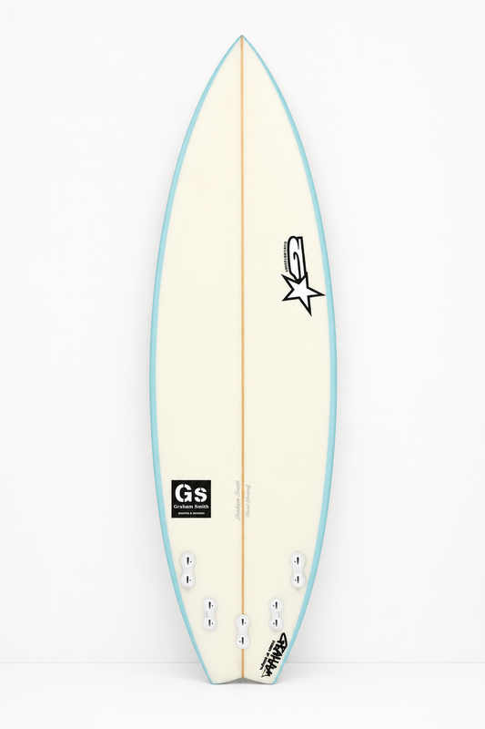Used Graham Smith G Star Fire Fly Surfboard 5'11