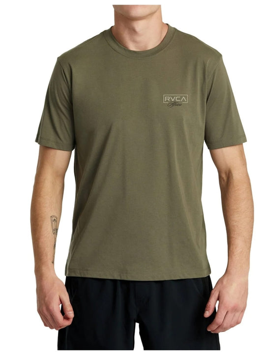RVCA Big 5 Stack T Shirt