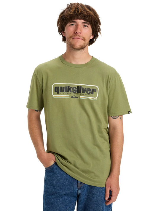 QUICKSILVER BOX SHAPED SS TSHIRT