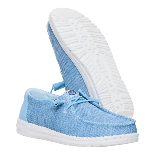 Hey Dude Wendy Stretch Sox Blue Breeze