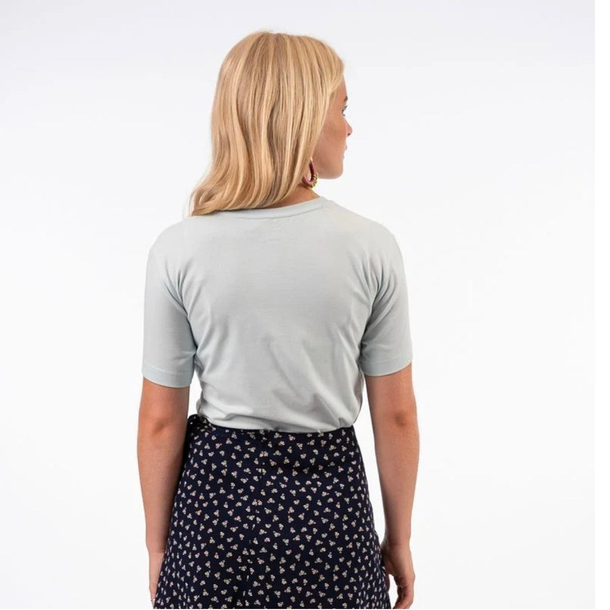 Holmes Bros Womens Flower Combi Tee