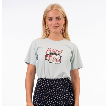 Holmes Bros Womens Flower Combi Tee