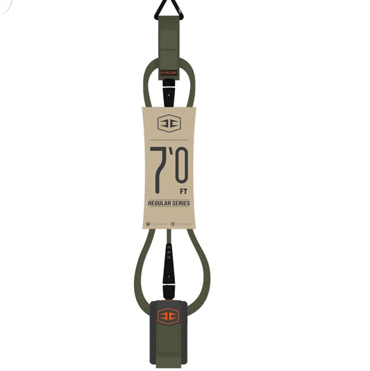 Hurricane 7mm 7ft Double Swivel Moulded Leash -