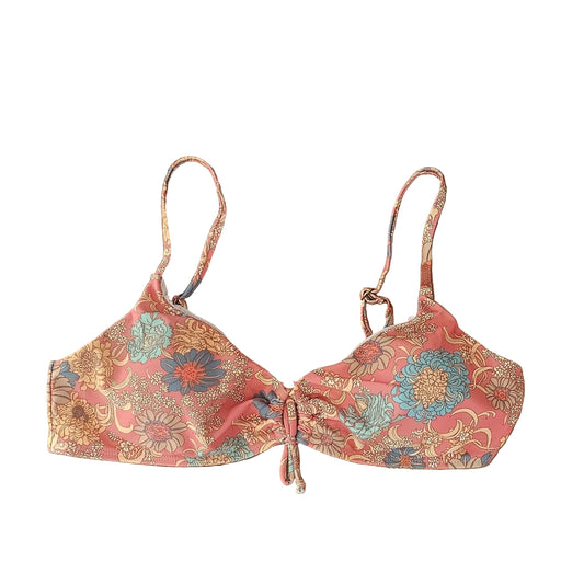 O'Neill Red Floral Bikini Top