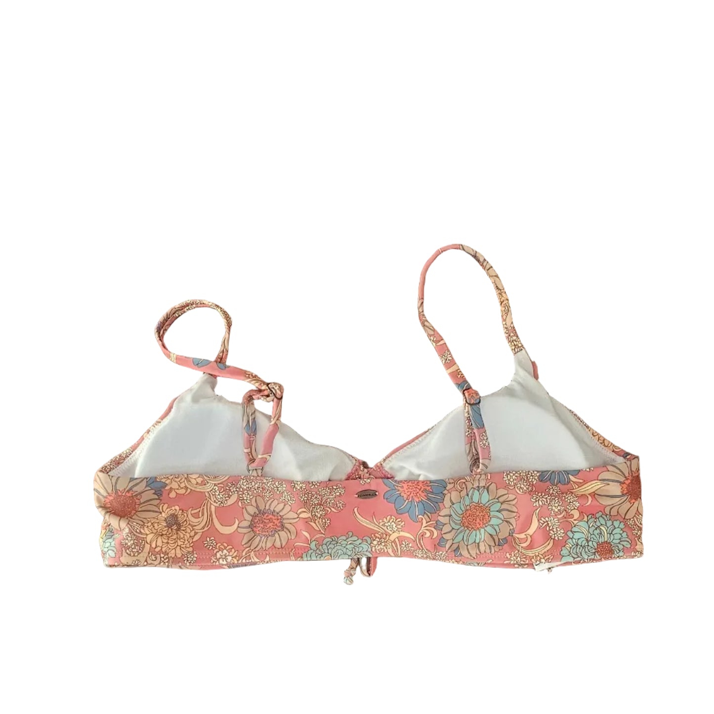 O'Neill Red Floral Bikini Top