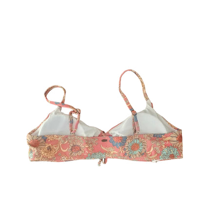 O'Neill Red Floral Bikini Top