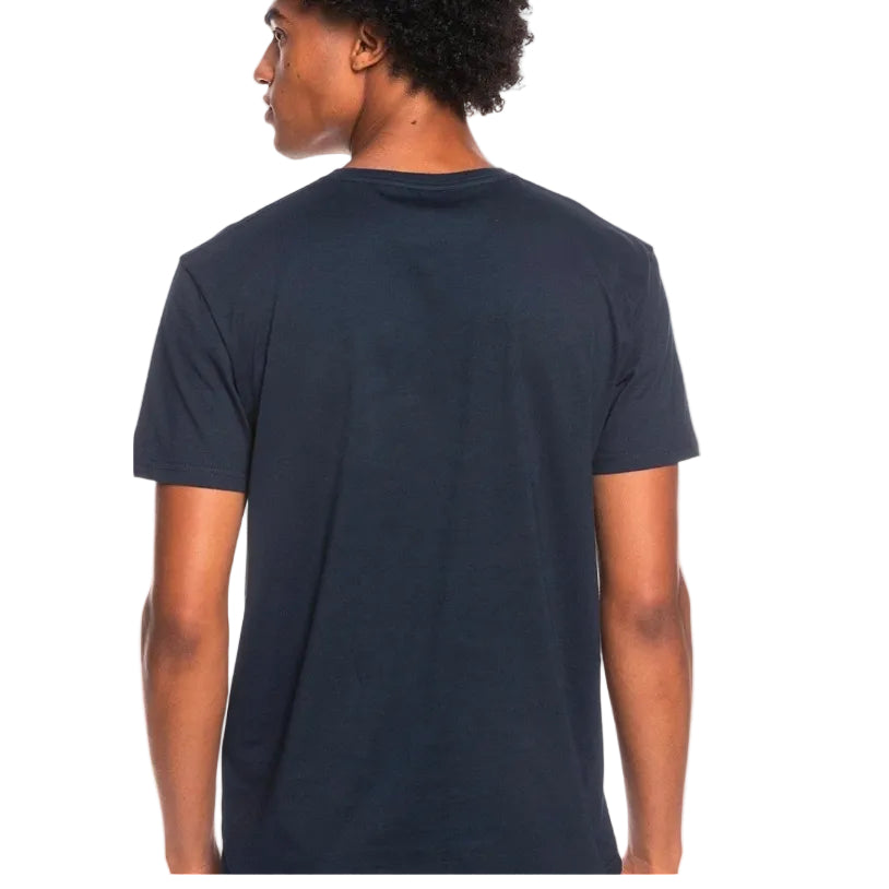 Person wearing  t-shirt on a white background
