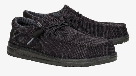 HEY DUDE WALLY STRECH SOX BLACK