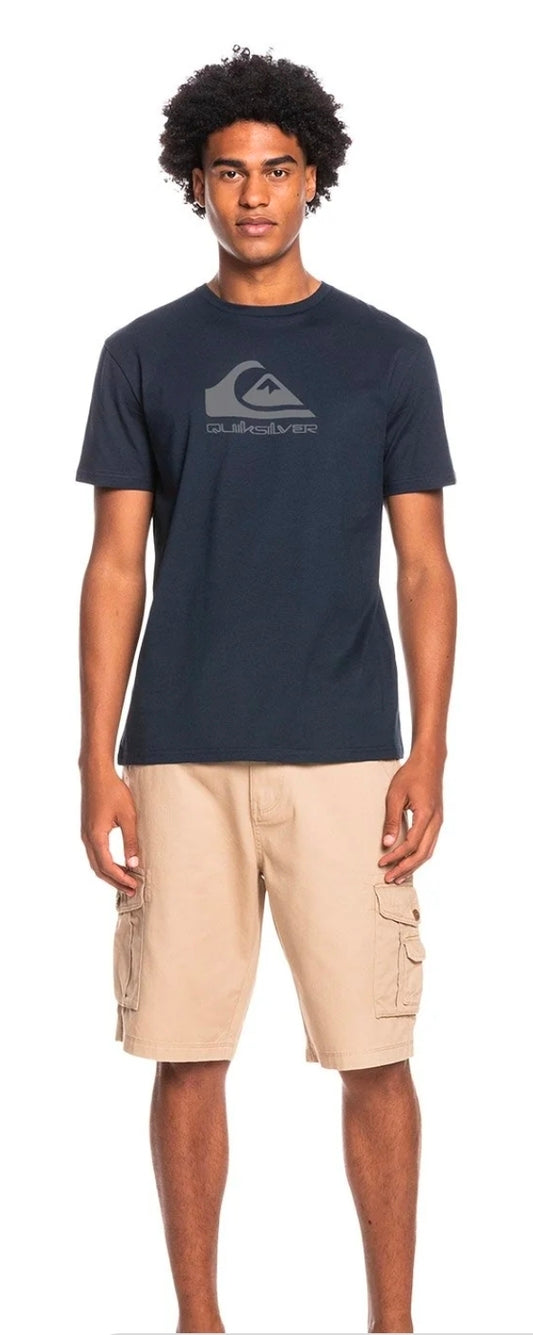 QUICKSILVER CORP LOGO SS BLACK2